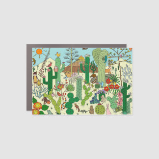 Arizona Desert Car Magnet