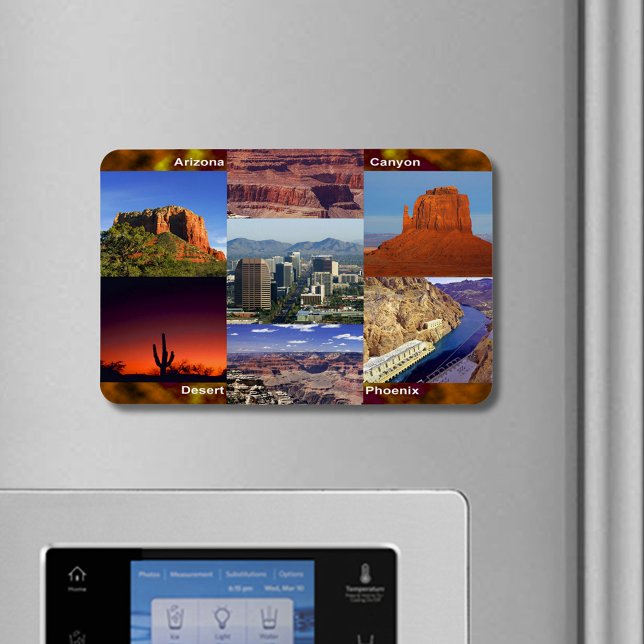 Arizona Desert Collage Magnet (Arizona Desert Collage Magnet)
