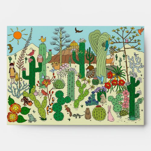 Arizona Desert Envelope