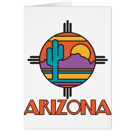 Arizona Desert Mandala Cards (Front)