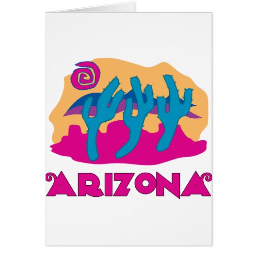 Arizona Desert Pink Cards (Front)