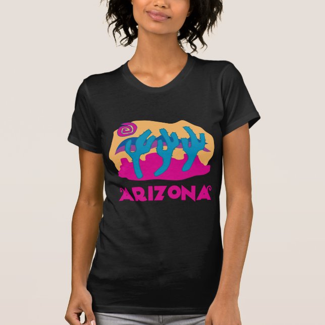 Arizona Desert Pink T-Shirt (Front)
