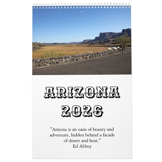 Arizona Desert Southwest Calendar (Cover)