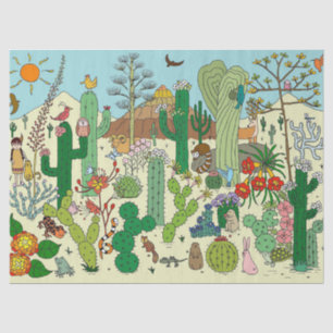 Arizona Desert Tissue Paper