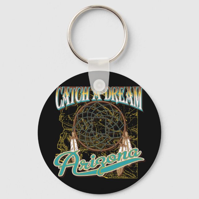 Arizona Dream Catcher Keychain (Front)