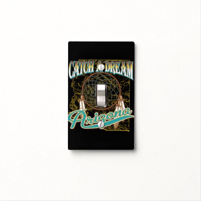 Arizona Dream Catcher Light Switch Cover (In Situ)
