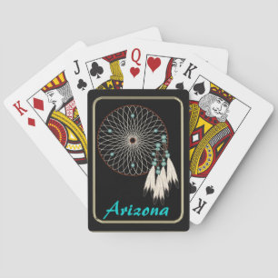 Arizona Dream Catcher Mandala Playing Cards