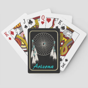 Arizona Dream Catcher Mandala Playing Cards