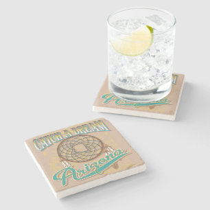 Arizona Dream Catcher Stone Coaster