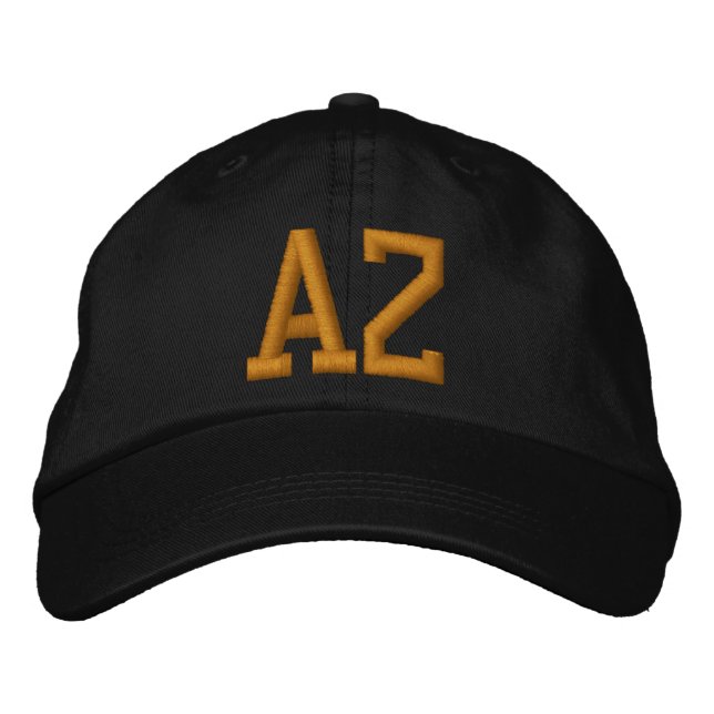 ARIZONA EMBROIDERED BASEBALL CAP (Front)