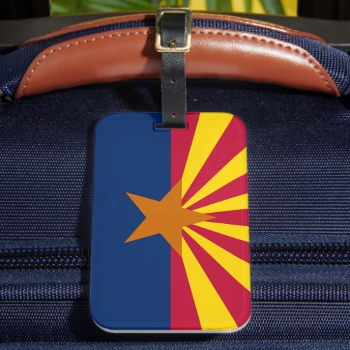 Arizona Flag  America States USA Sports Fans Luggage Tag