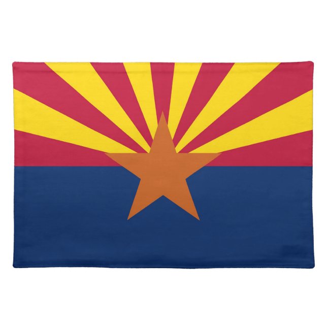 Arizona Flag American MoJo Placemat (Front)