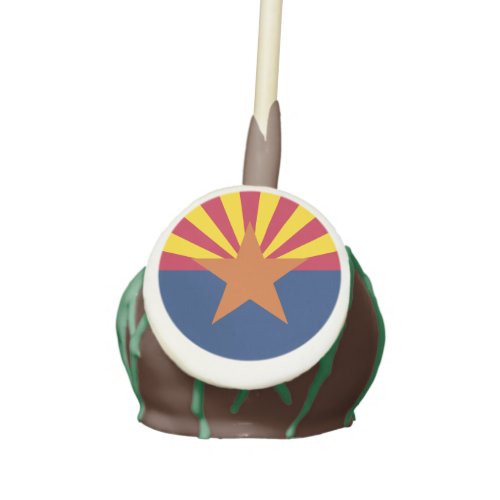 Arizona Flag American The Copper State Cake Pops