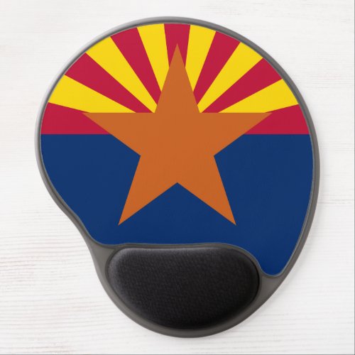 Arizona Flag American The Copper State Gel Mouse Pad