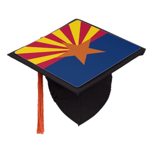 Arizona Flag American The Copper State Graduation Cap Topper