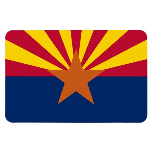 Arizona Flag American The Copper State Magnet