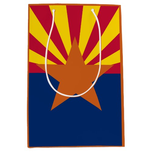 Arizona Flag American The Copper State Medium Gift Bag