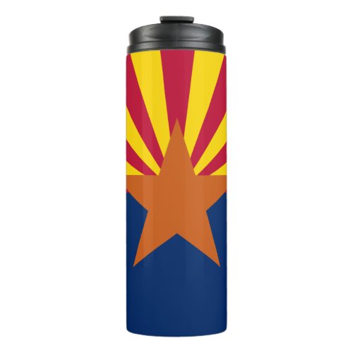 Arizona Flag American The Copper State Thermal Tumbler