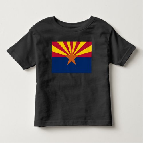 Arizona Flag American The Copper State Toddler T_shirt