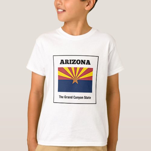 Arizona flag and motto T_Shirt