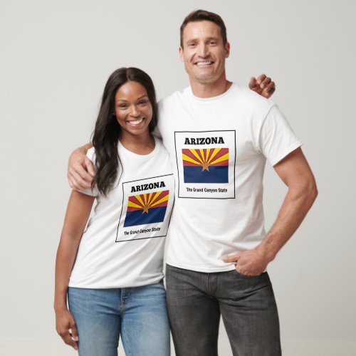 Arizona flag and motto T_Shirt