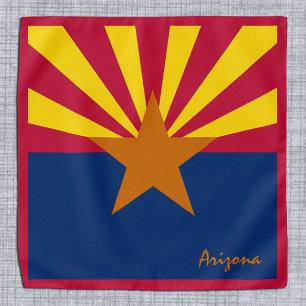 Arizona Flag bandana, Arizona fashion /sports Bandana
