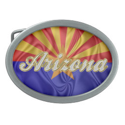 Arizona Flag Belt Buckle