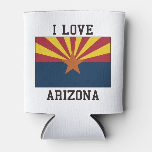 Arizona Flag Can Cooler