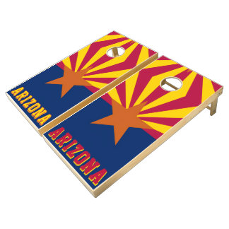 Arizona Flag Cornhole Set