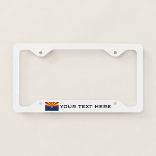 Arizona Flag Custom License Plate Frame