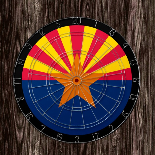 Arizona Flag Dartboard & Arizona / USA game board (Creator Uploaded)