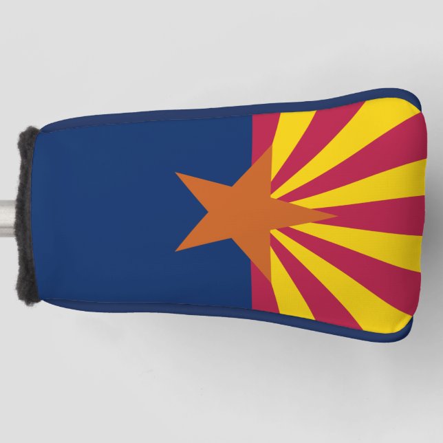 Arizona Flag Golf Head Cover (Front)