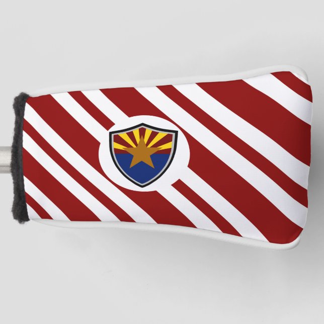 Arizona flag golf head cover (Front)