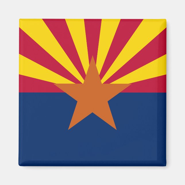 Arizona Flag Magnet (Front)