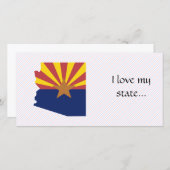 Arizona Flag Map (Front/Back)