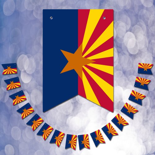 Arizona Flag Party bunting Banners  Weddings