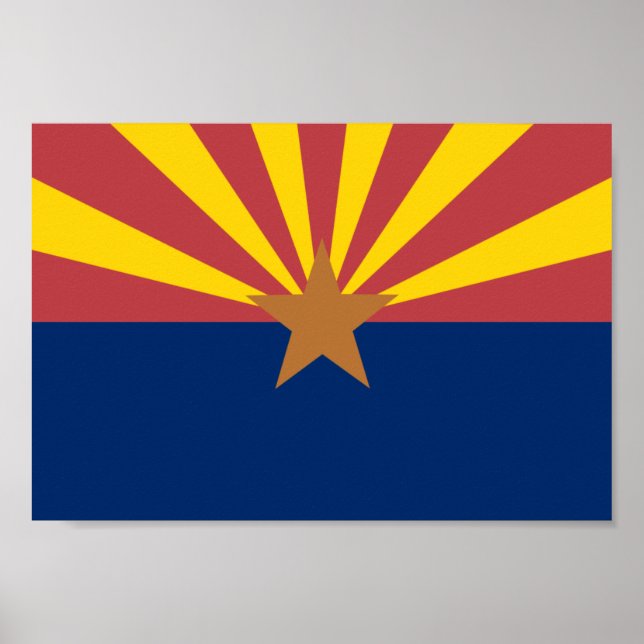 Arizona Flag Poster (Front)