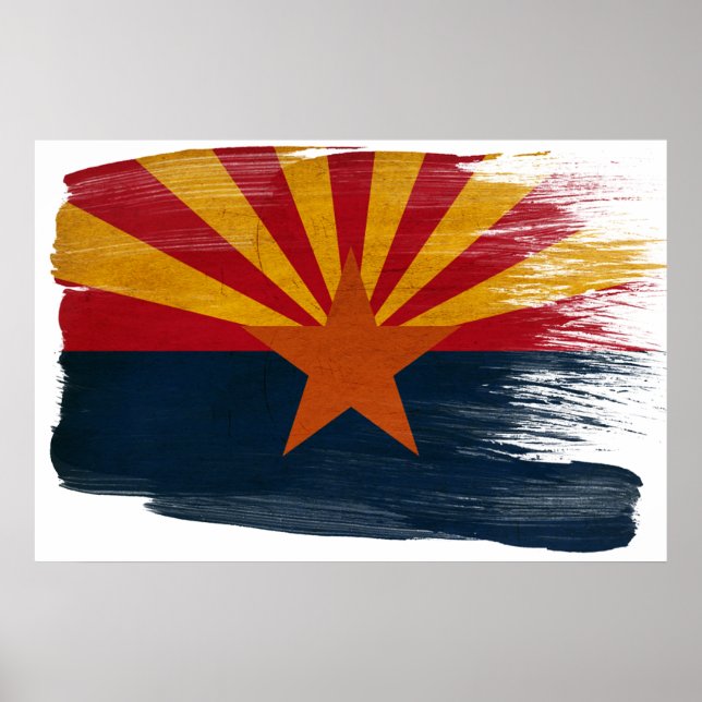 Arizona Flag Posters (Front)