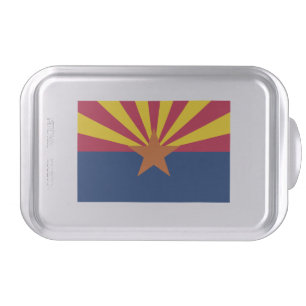 Arizona Flag: Setting Star Sun, The Copper State Cake Pan