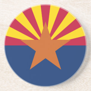 Arizona Flag: Setting Star Sun, The Copper State Coaster