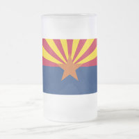 Arizona Flag: Setting Star Sun, The Copper State