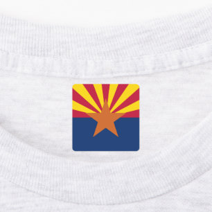 Arizona Flag: Setting Star Sun, The Copper State Kids' Labels