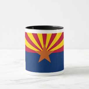 Arizona Flag: Setting Star Sun, The Copper State Mug