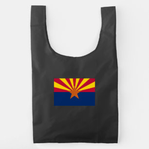 Arizona Flag: Setting Star Sun, The Copper State Reusable Bag