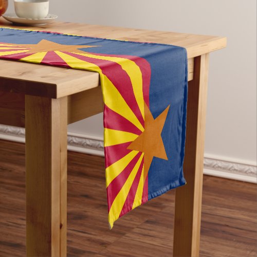 Arizona flag  Sports fan house decor  Arizona Short Table Runner