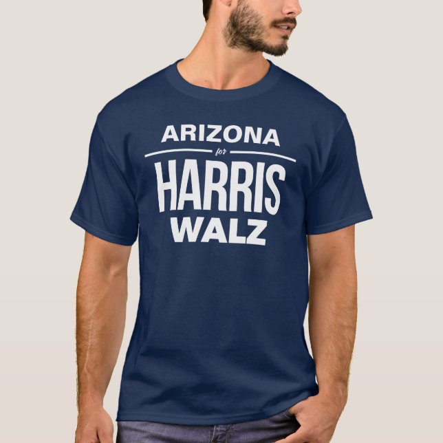 Arizona for Harris Walz T-Shirt (Front)