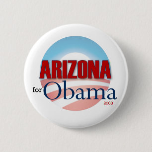 Arizona for Obama Pinback Button