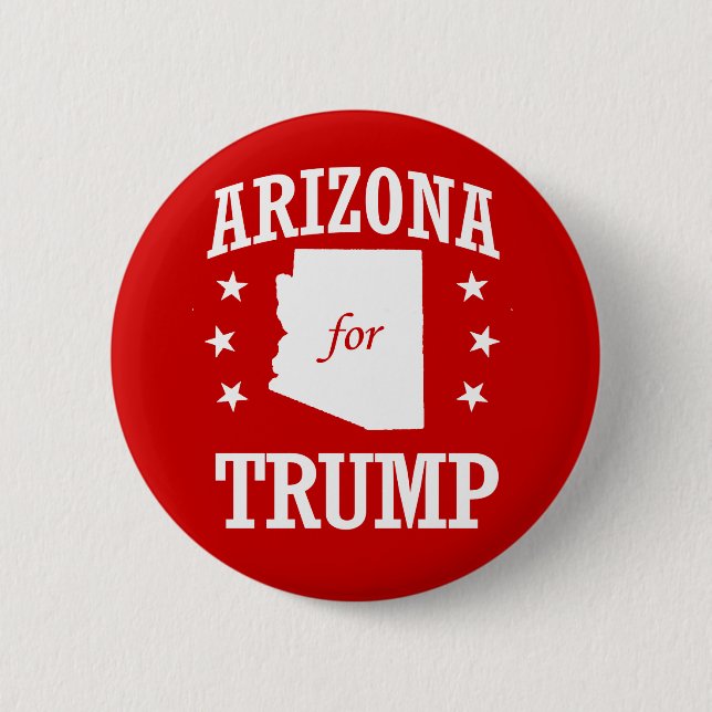 ARIZONA FOR TRUMP BUTTON (Front)