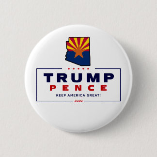 Arizona for Trump Pence 2020 Button