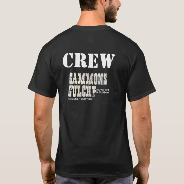 Arizona Gammons Gulch Movie Set Crew T-Shirt (Back)